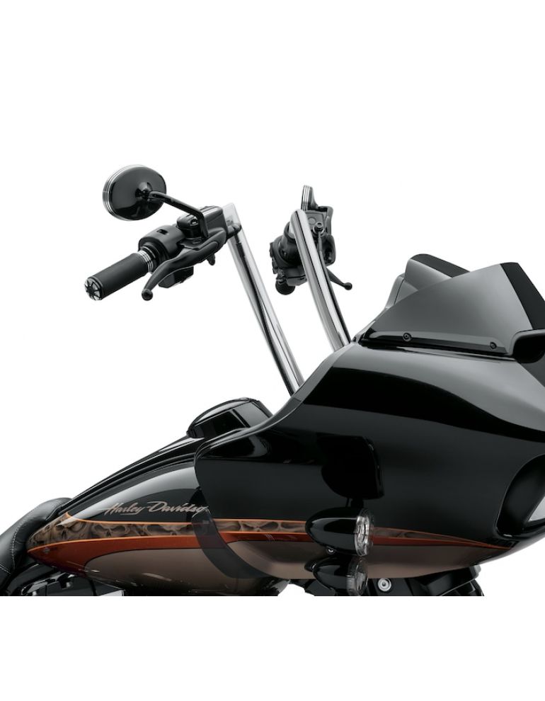 Road Glide Chizeled Handlebar - Chrome