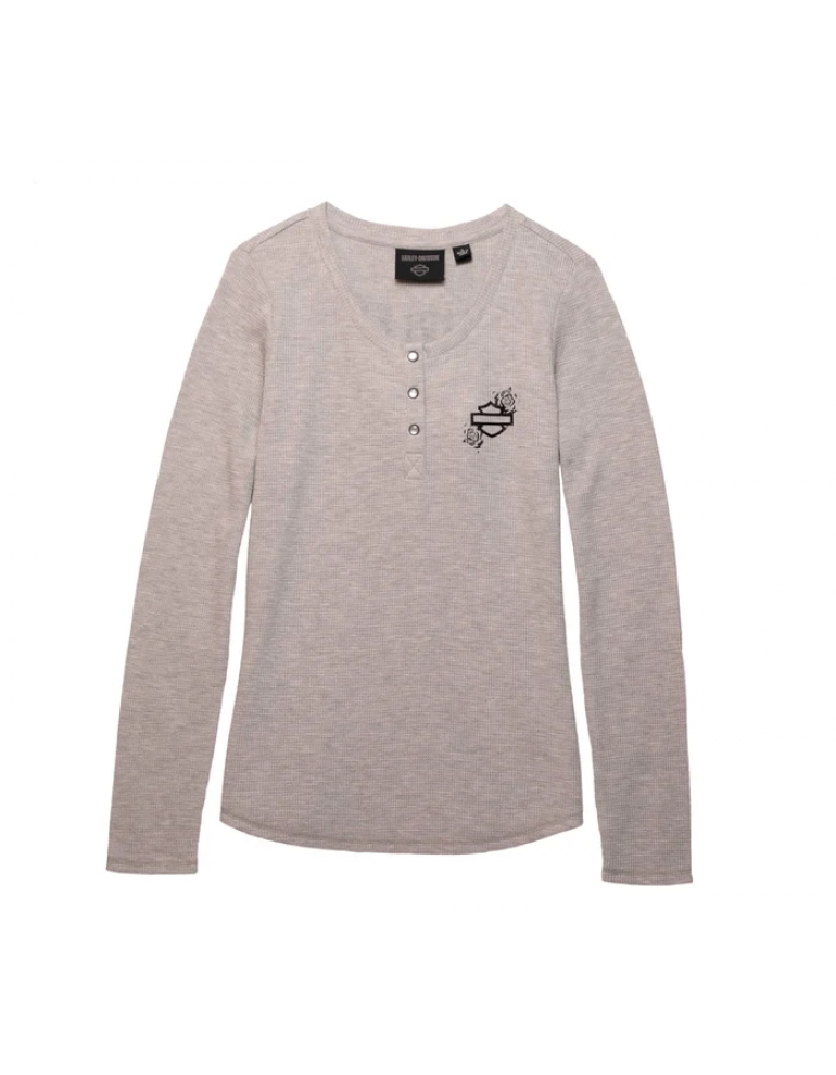 Жіночий лонгслів HD GREY HEATHER розмір S