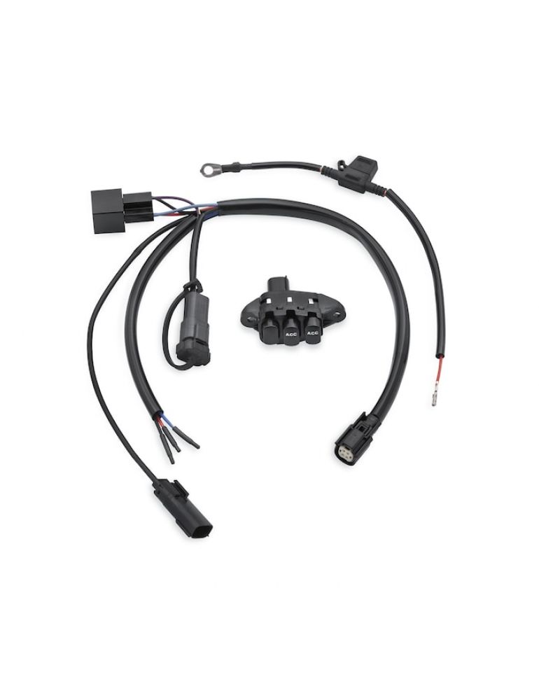 Auxiliary Power Switch Kit - Fairing Mount
