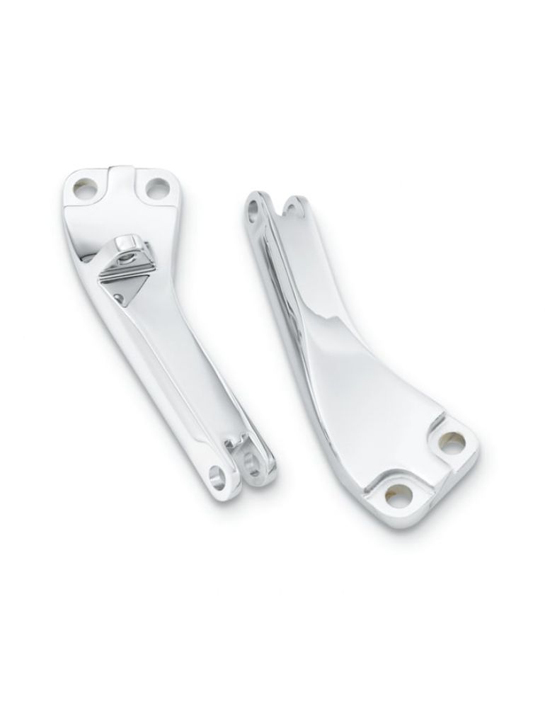 Chrome Passenger Footpeg Support Kit