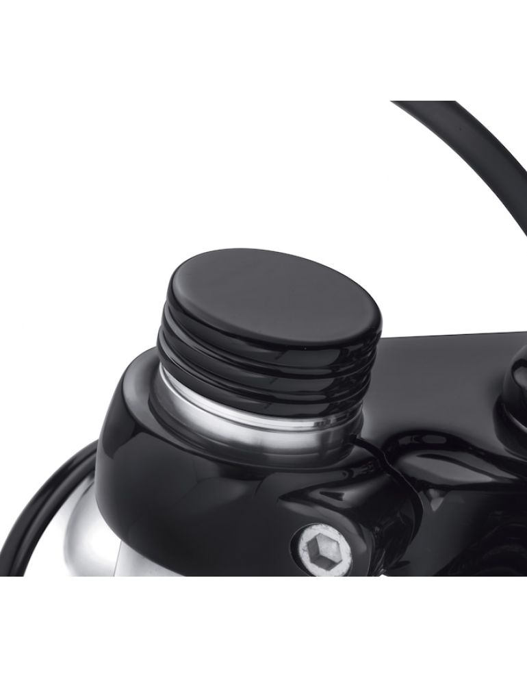 Gloss Black Upper Fork Nut Covers