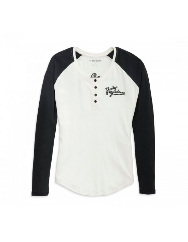 Жіноча футболка з довгим рукавом Silver Wing Henley розмір XS