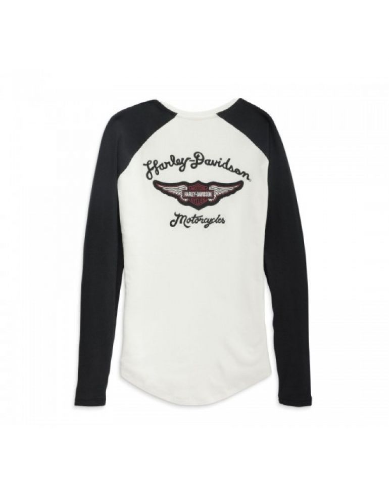 Жіноча футболка з довгим рукавом Silver Wing Henley розмір XS