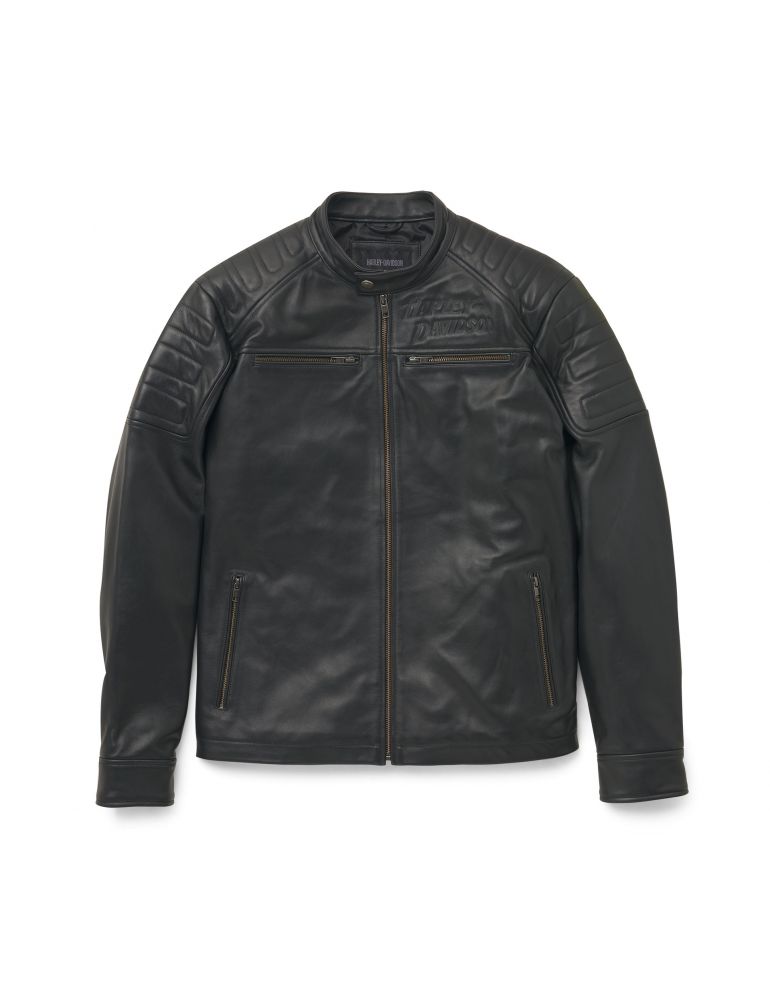 Куртка чоловіча шкіряна Harley-Davidson Men's Wells розмір L