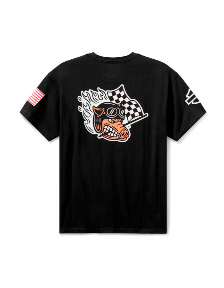 Футболка чоловіча H-D® Factory Racing Fast Johnnie розмір S