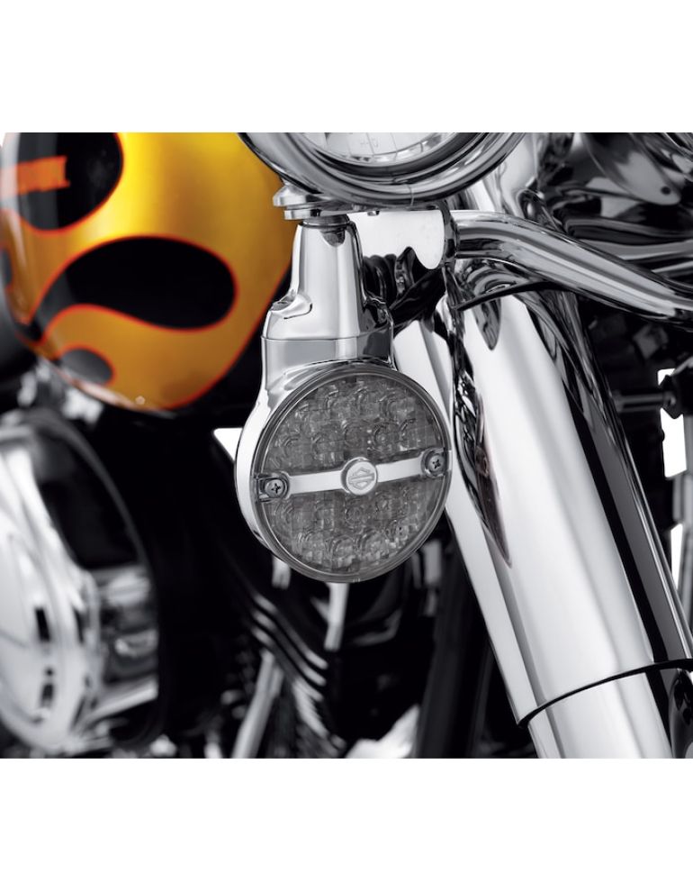 Front LED Flat Lens Turn Signal Kit