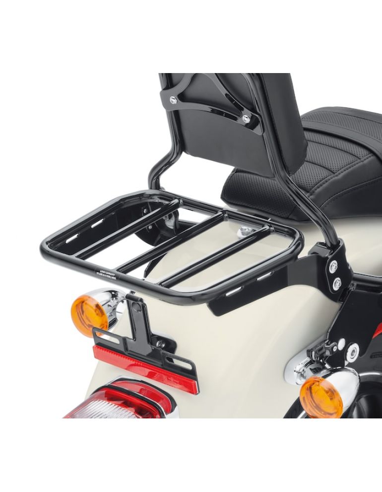 Sport Luggage Rack for HoldFast Sissy Bar Uprights - Gloss Black