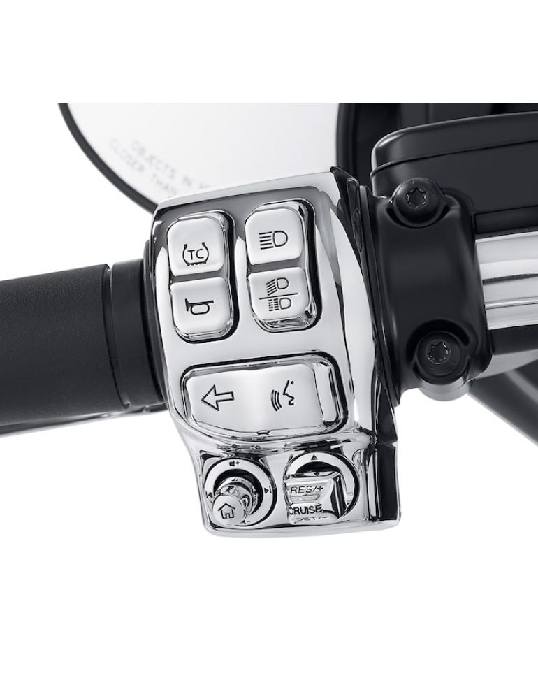 Chrome Switch Cap Kit