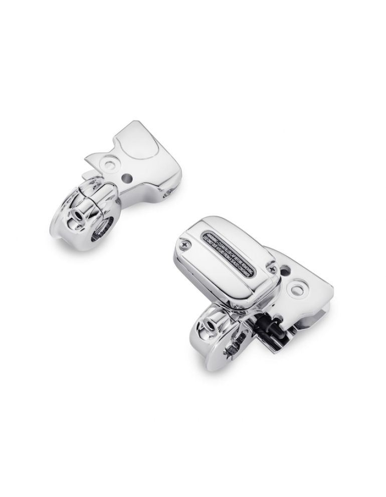 Chrome Clutch Bracket  Master Cylinder Reservoir Kit