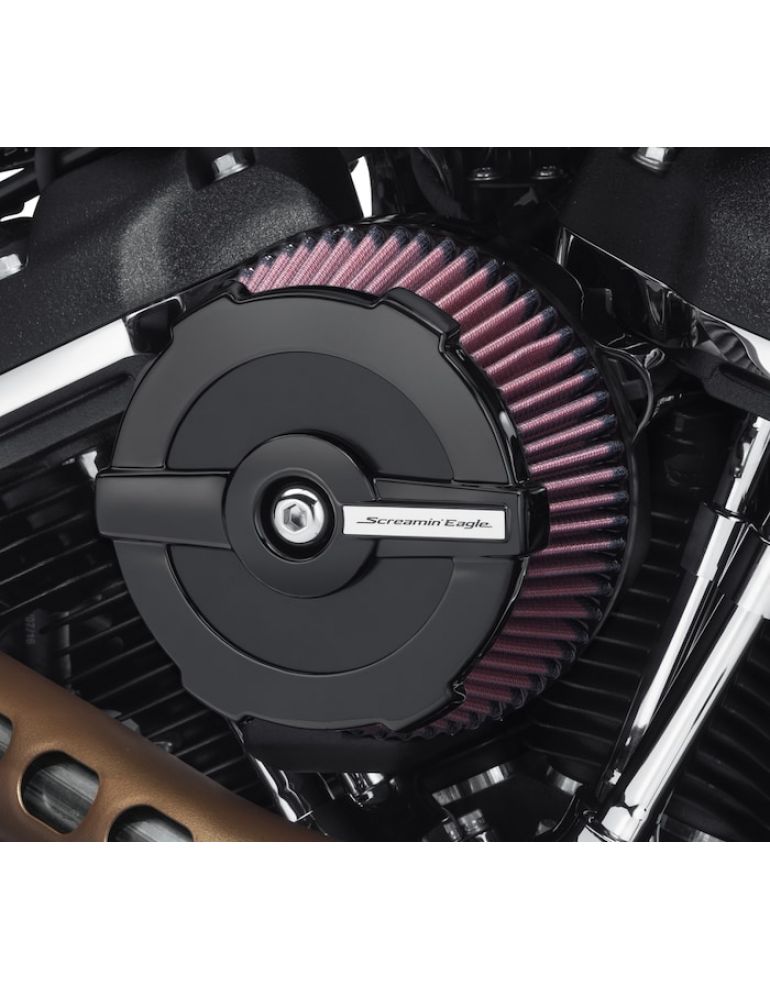 Screamin' Eagle Round Air Cleaner Cover - Ratchet