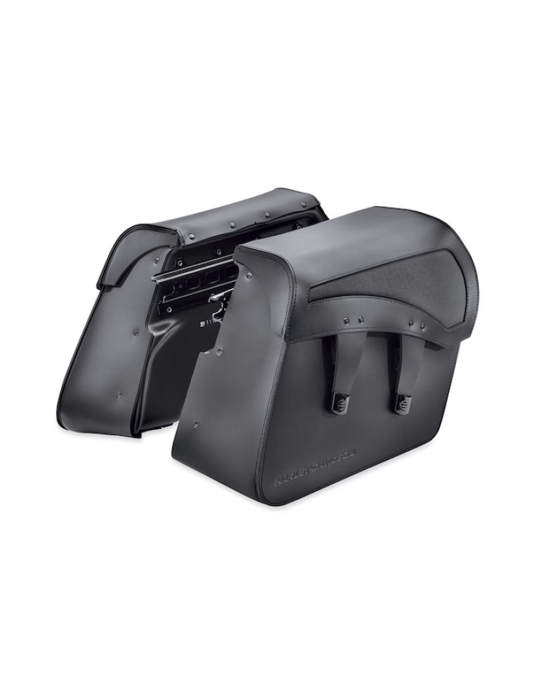 H-D Detachables Leather Saddlebags