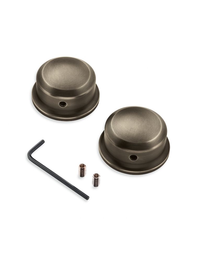 Brass Swingarm Pivot Bolt Covers