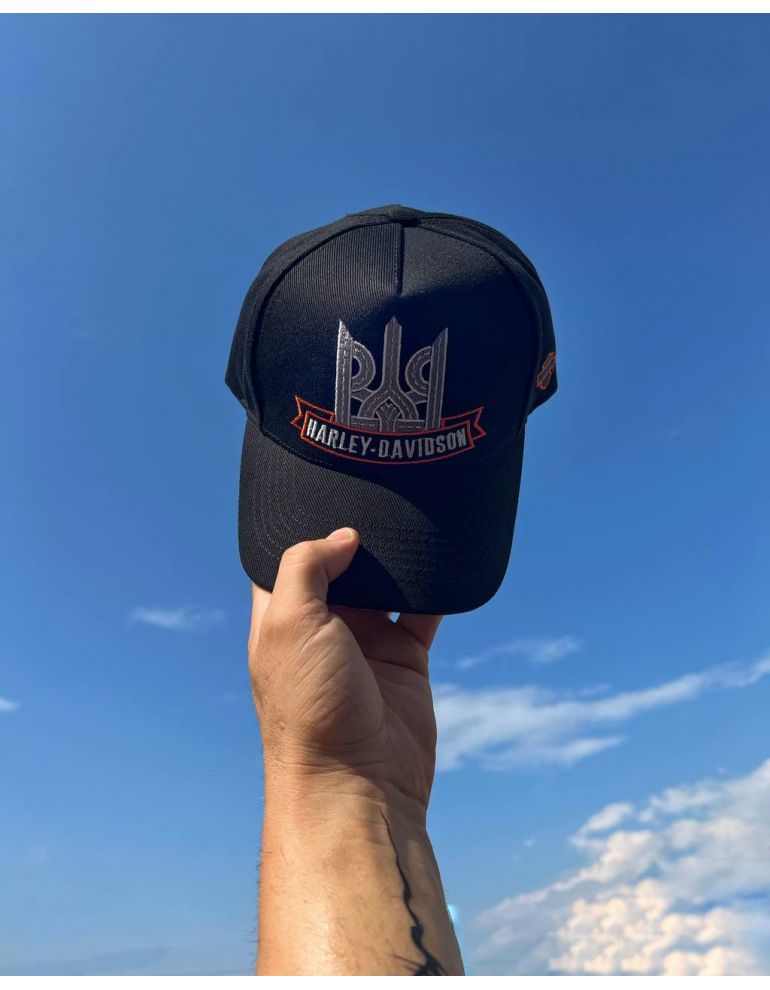 Кепка Harley-Davidson Dnipro Trident колір Black pearl