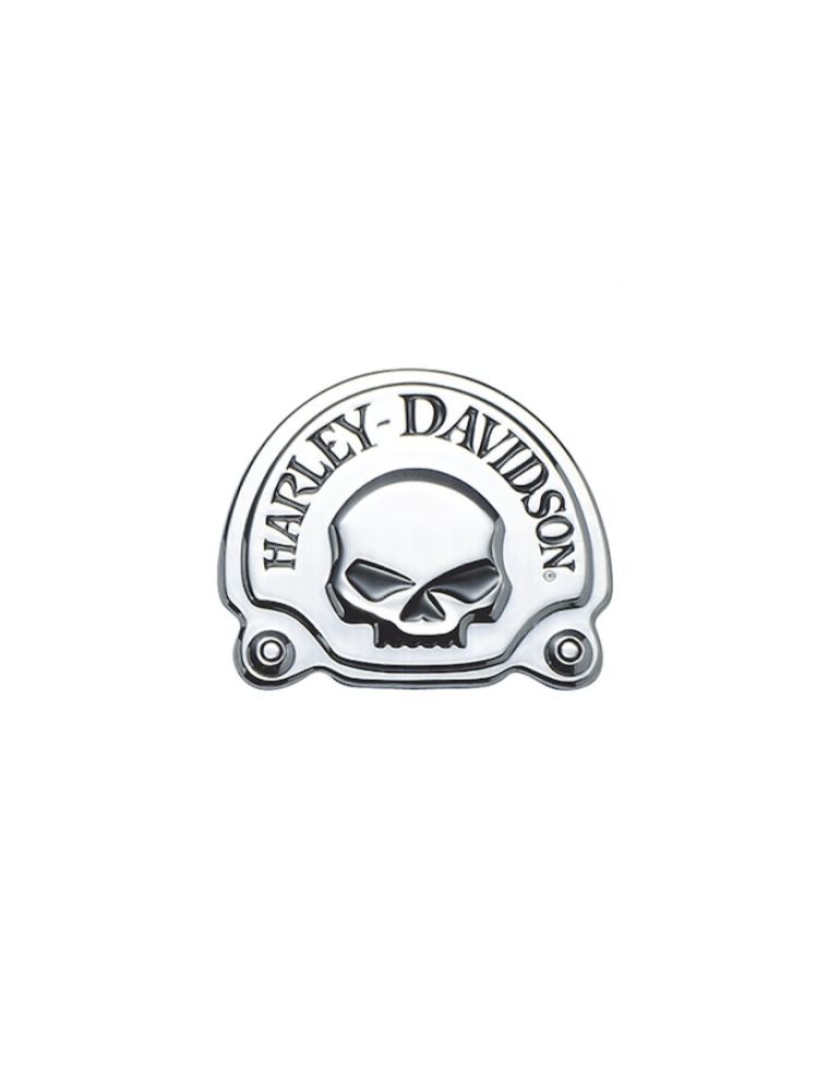 Chrome Skull Medallion