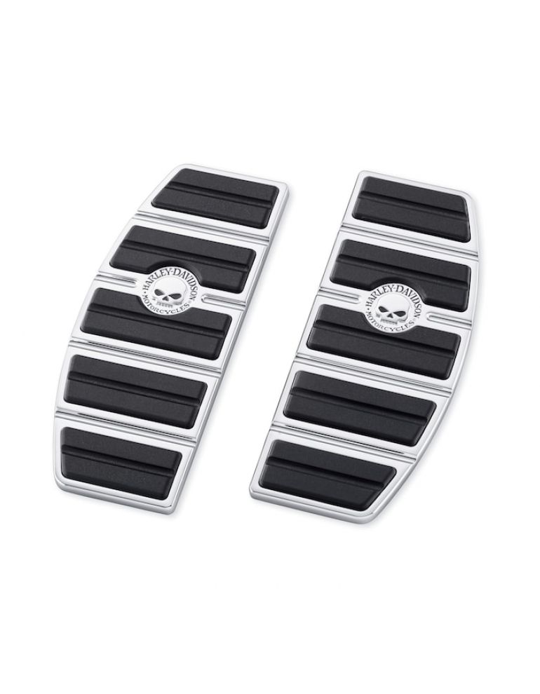 Willie G Skull Passenger Footboard Inserts
