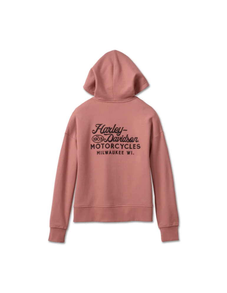 Жіноче худі пуловер HD колір Light Mahogany Heather розмір S