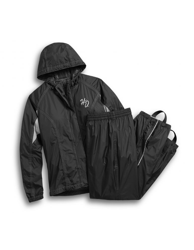 ЖІночий дощовий костюм REFLECTIVE BLACK розмір M