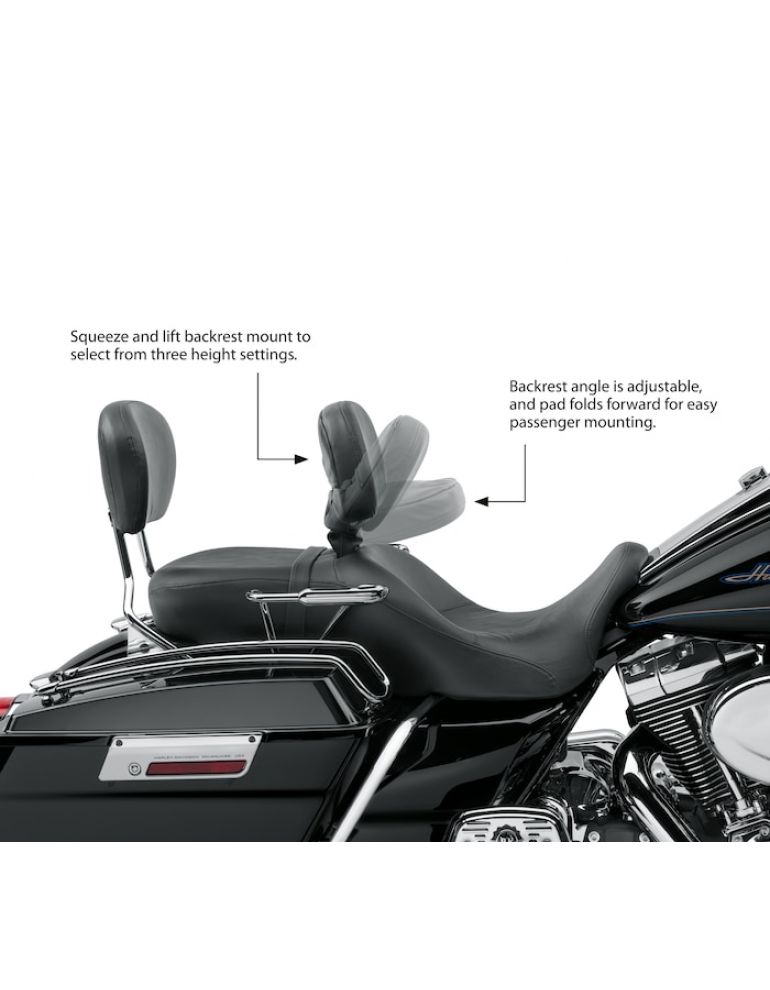 Road King Classic Style Rider Backrest
