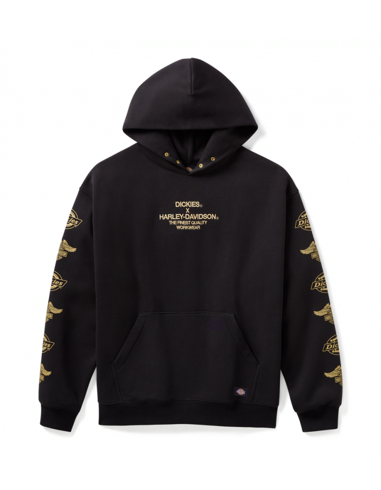 Худі HOODIE-DICKIES,KNIT,EAGLE SLEEVE,BLACK розмір L