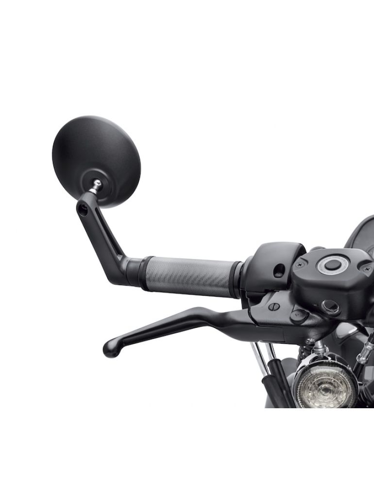 Round Bar End Mirror - Right