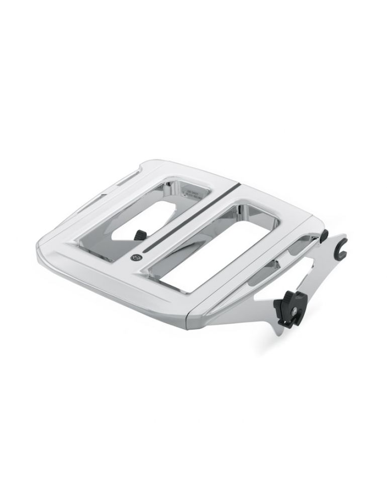 Adjustable Two-Up Chrome Luggage Rack