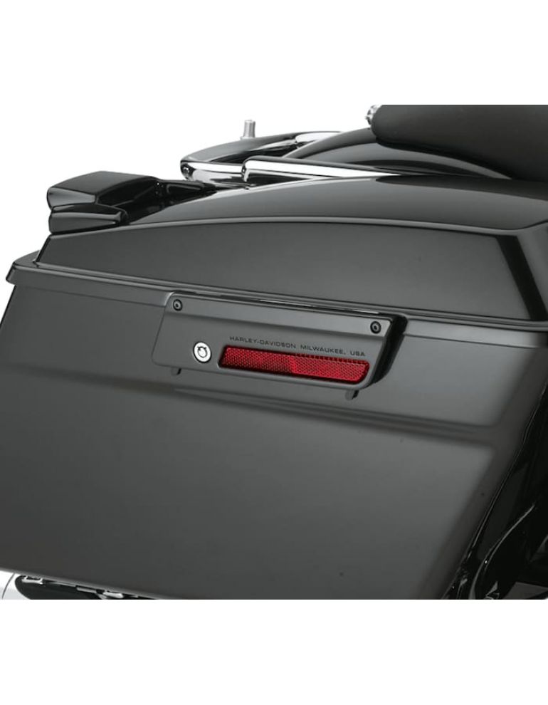 Color-Matched Saddlebag Latch Plate - Left Side