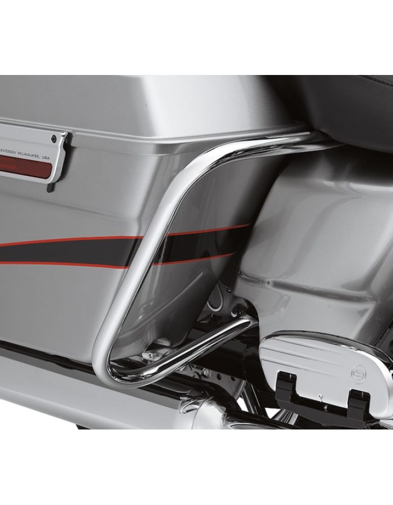 Chrome Rear Saddlebag Guard Kit