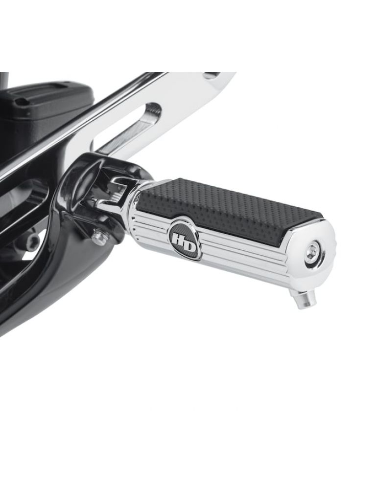 Defiance Rider Footpegs with Removable Wear Peg - Chrome