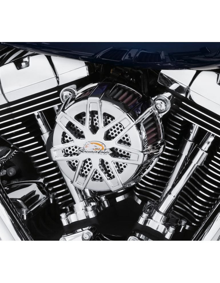 Screamin' Eagle Chisel Extreme Billet Air Cleaner Kit