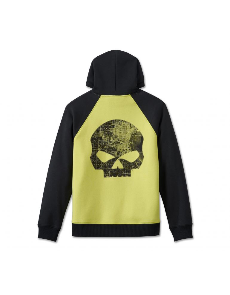 Худі чоловіче Willie G Skull колір дикий лимон :) розмір XL