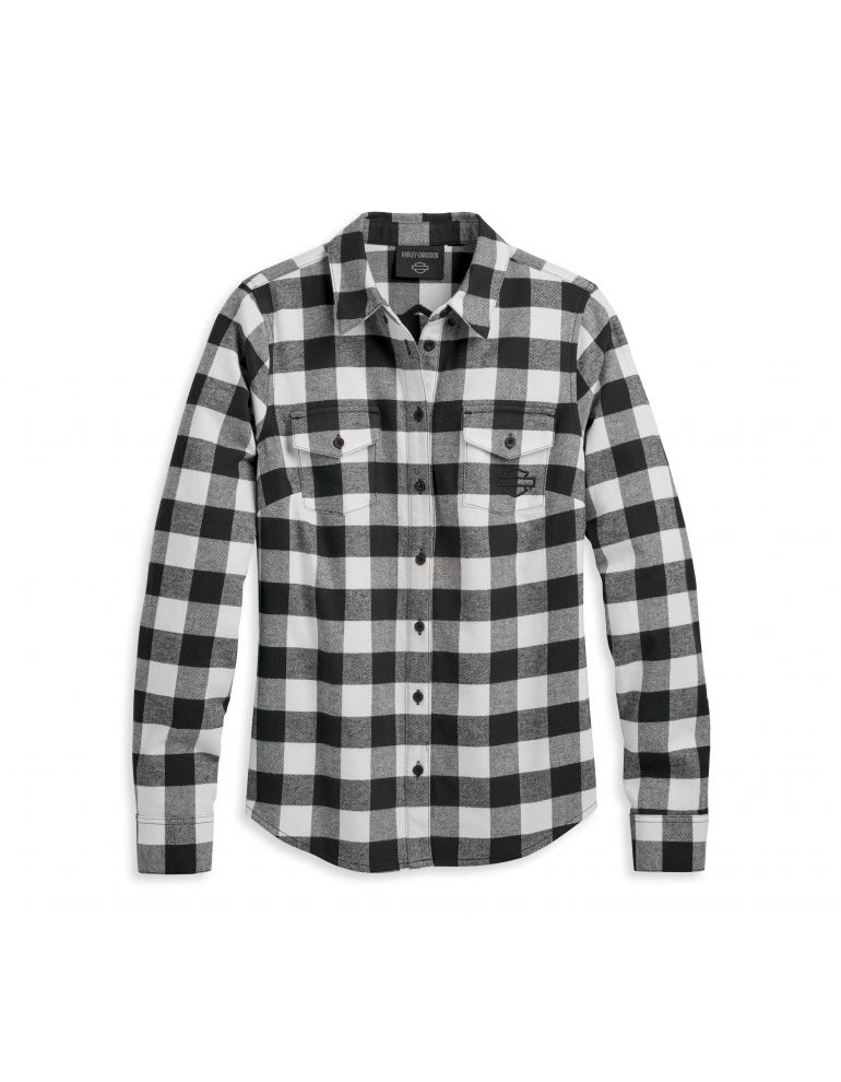 Жіноча сорочка HD Retro Buffalo Plaid Shirt розмір XS