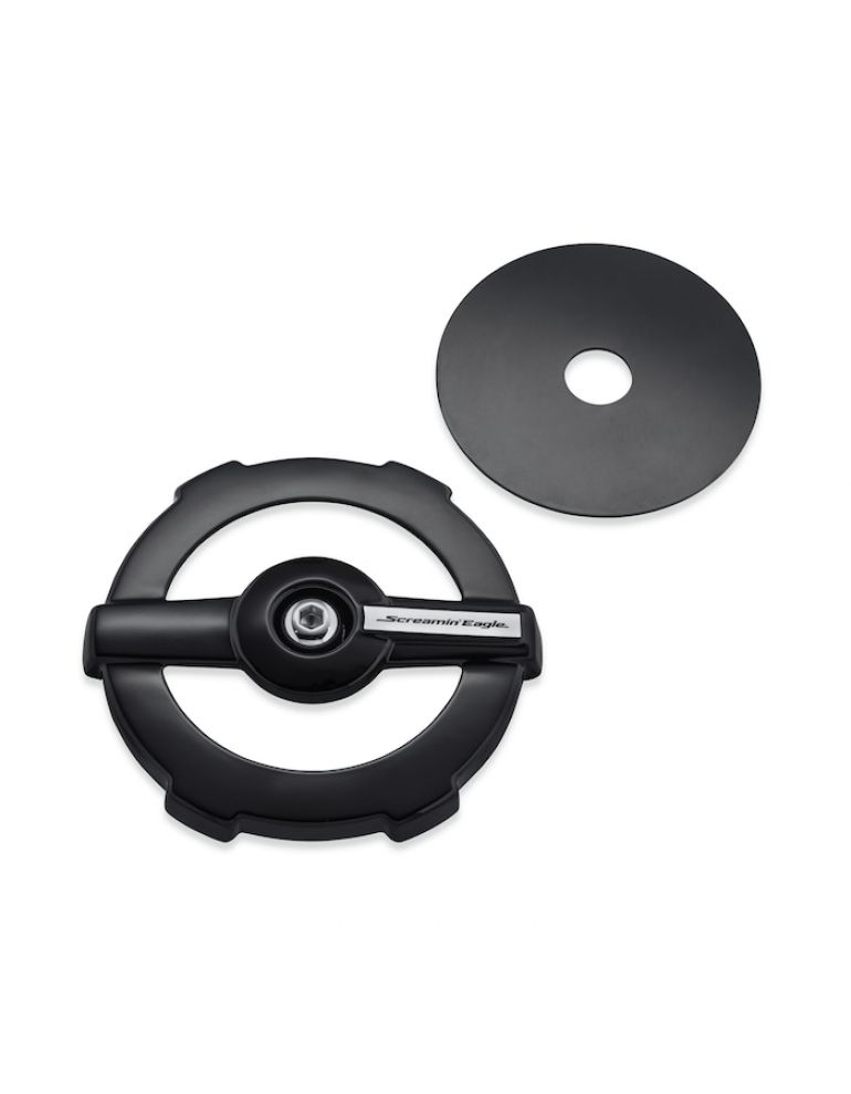 Screamin' Eagle Round Air Cleaner Cover - Ratchet