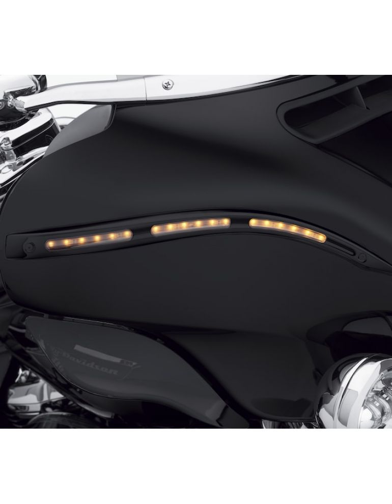 Electra Glo Illuminated Fairing Accent Trim - Gloss Black