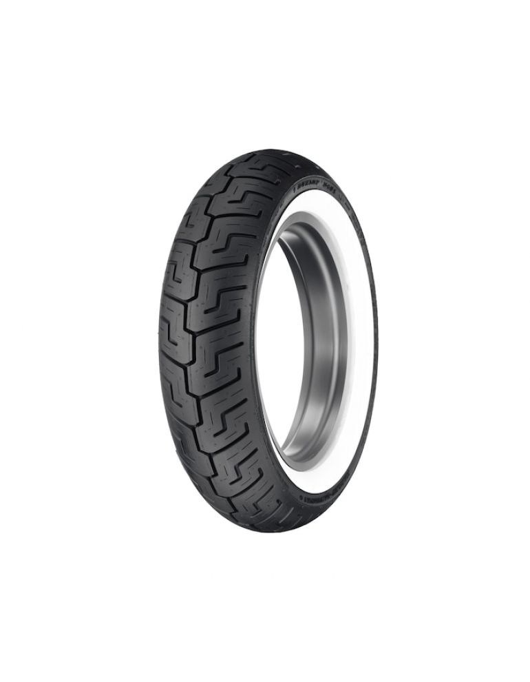 Dunlop Tire Series - D401 150/80B16 Wide Whitewall - 16 in. Rear