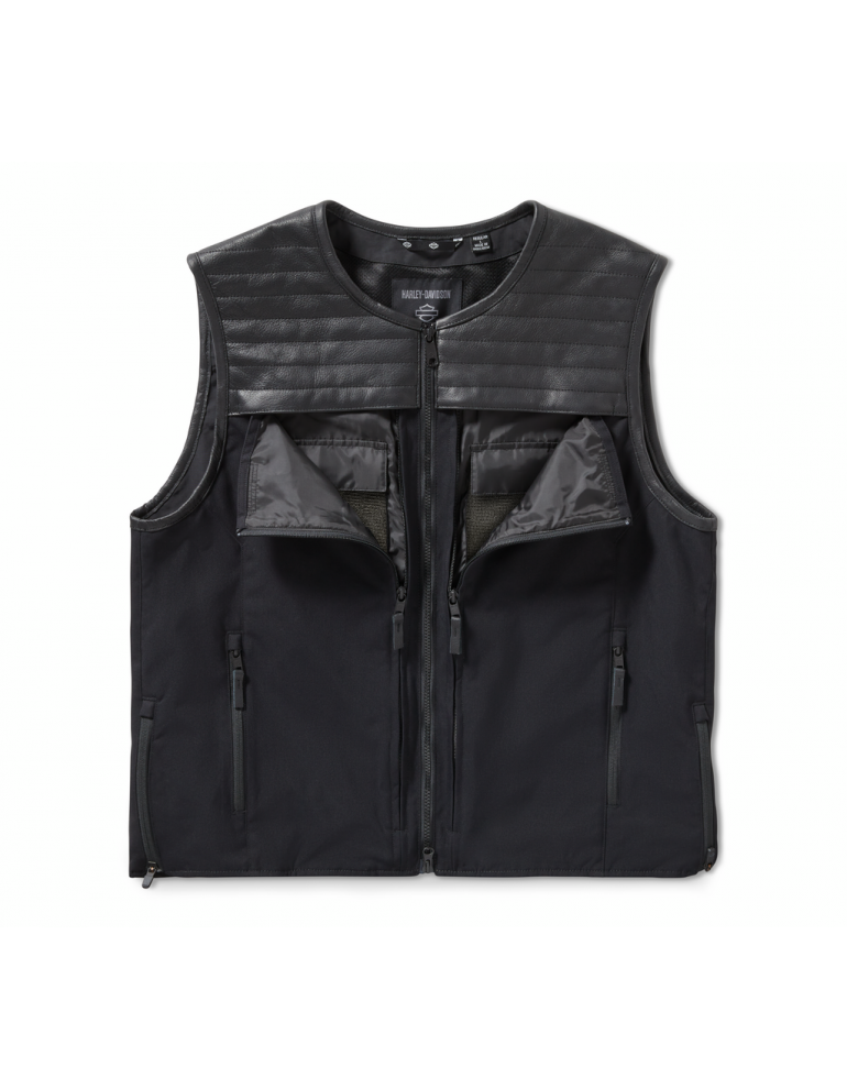 Жилет чоловічий HARLEY-DAVIDSON VEST-TEXTILE,UTILITY,BLACK розмір M