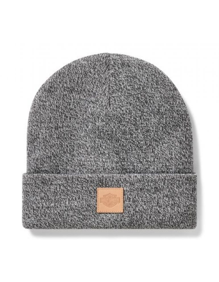 Шапка зимова BEANIE-KNIT,DARK GREY HEATHER
