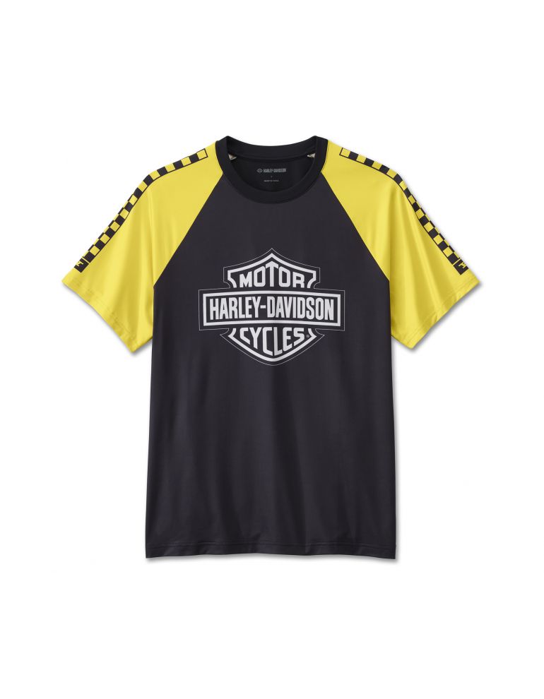 Футболка чоловіча Harley-Davidson COLORBLOCK BLACK розмір L