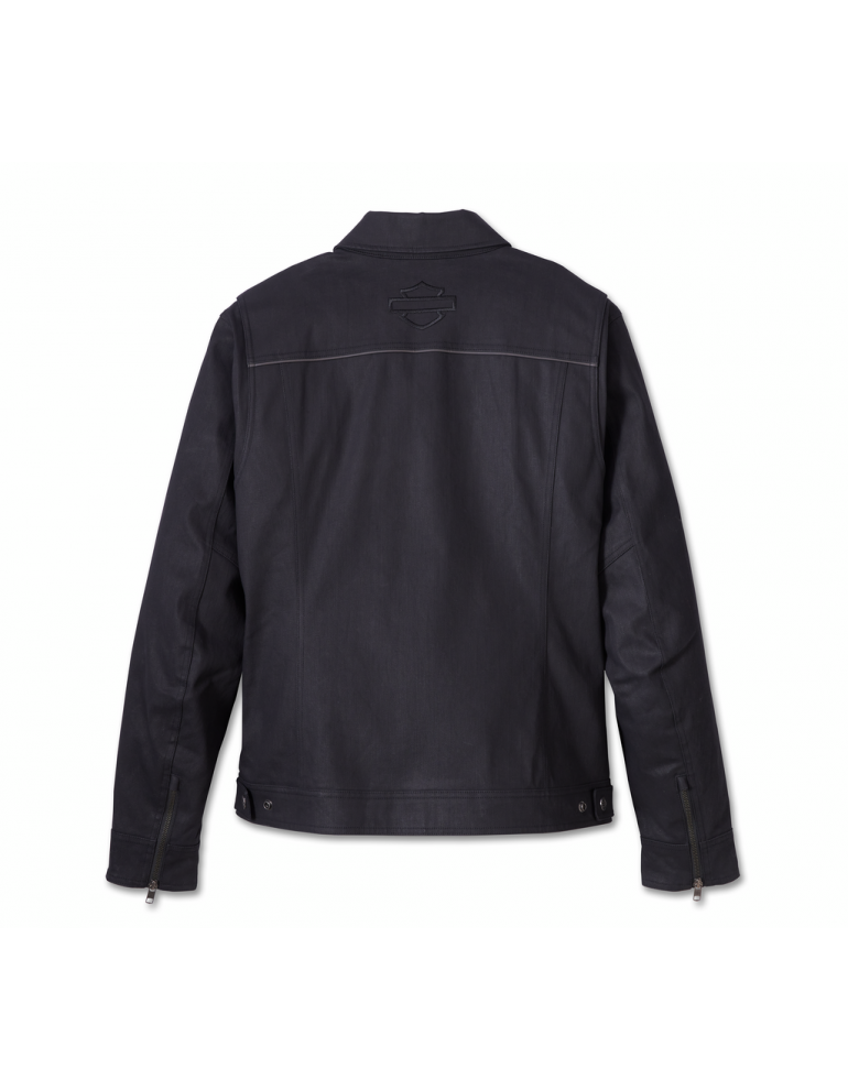 Куртка чоловіча райдингова JACKET-TRUCKER,MODULAR,TEXTILE,BLACK розмір XL