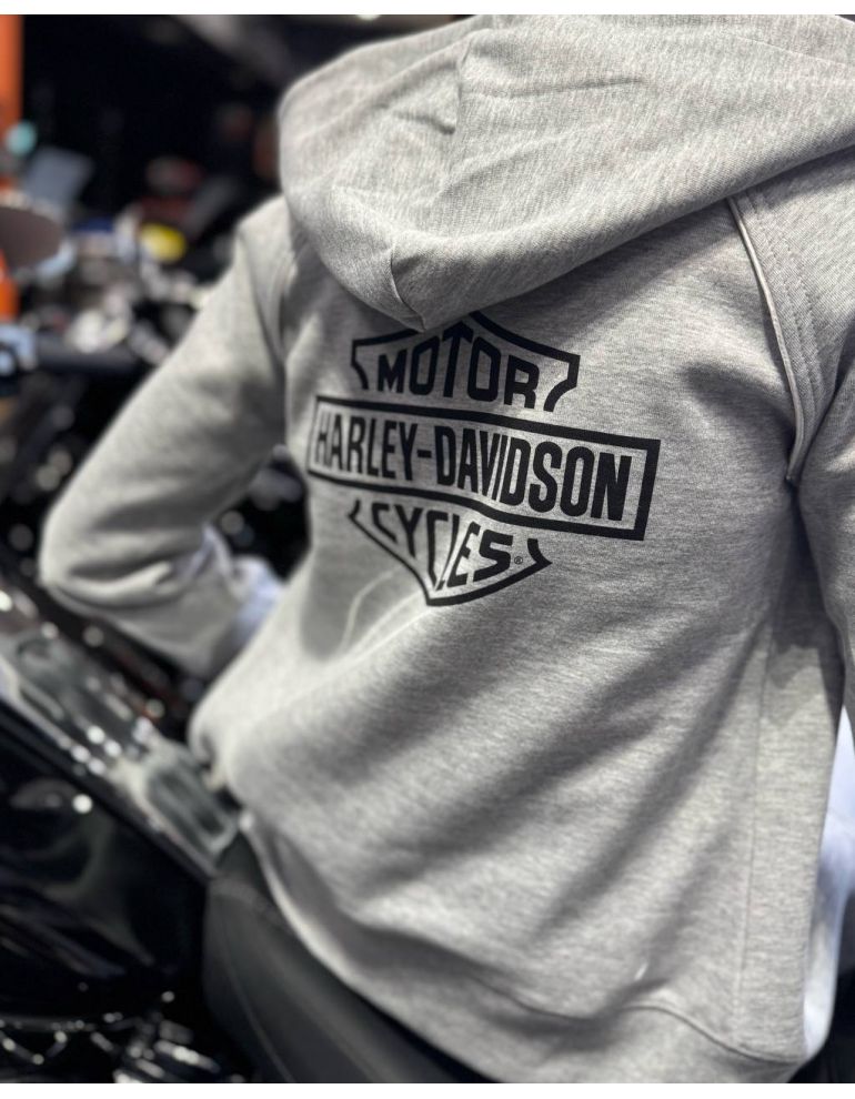 Жіноче худі HARLEY-DAVIDSON HEATHER GREY РОЗМІР XS