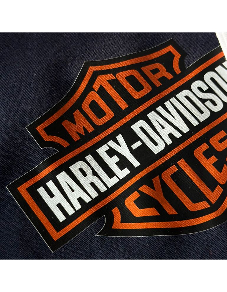 Боді дитяче Harley-Davidson Bar and Shield 12-18 м. колір кобальт