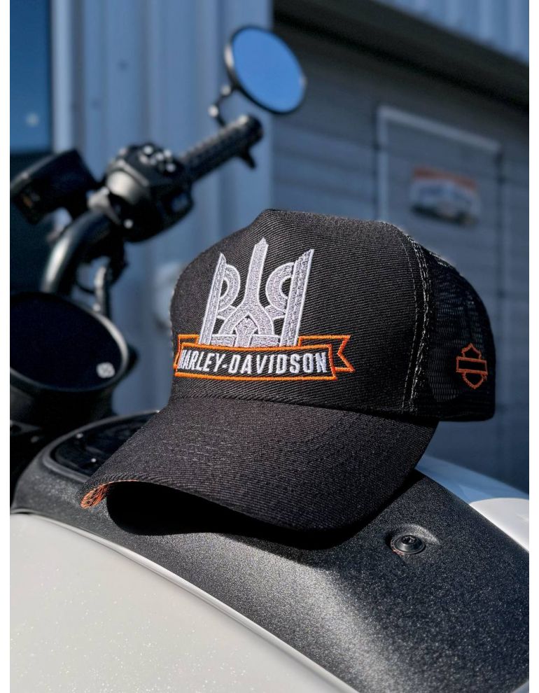 Кепка Harley-Davidson KYIV TRIDENT TRUCKER СІТКА